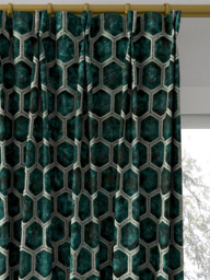 Designers Guild Manipur Made to Measure Curtains or Roman Blind, Azure - thumbnail 4