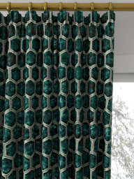 Designers Guild Manipur Made to Measure Curtains or Roman Blind, Azure - thumbnail 2
