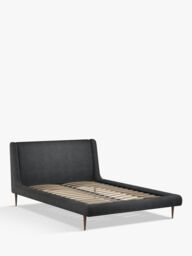 John Lewis Mid-Century Sweep Upholstered Bed Frame, Double - thumbnail 2