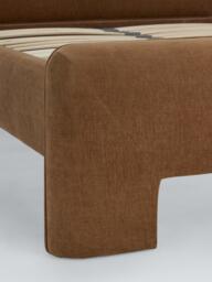 John Lewis Blocky Upholstered Bed Frame, Super King Size, Nutmeg - thumbnail 5
