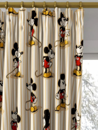Disney Home x Sanderson Mickey Made to Measure Curtains or Roman Blind, Peanut - thumbnail 2