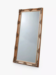 Gallery Direct Denver Baroque Wood Frame Leaner Mirror, 165 x 79.5cm, Gold - thumbnail 2