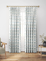 Clarke & Clarke Leiden Made to Measure Curtains or Roman Blind, Denim - thumbnail 5