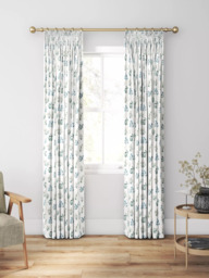 Clarke & Clarke Leiden Made to Measure Curtains or Roman Blind, Denim - thumbnail 3