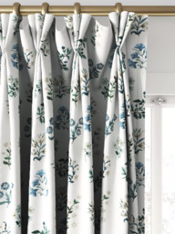 Clarke & Clarke Leiden Made to Measure Curtains or Roman Blind, Denim - thumbnail 6