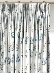 Clarke & Clarke Leiden Made to Measure Curtains or Roman Blind, Denim - thumbnail 2