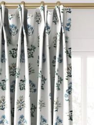 Clarke & Clarke Leiden Made to Measure Curtains or Roman Blind, Denim - thumbnail 4