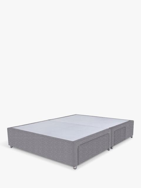 John Lewis Non-Sprung Upholstered Continental 2+2 Drawer Divan Base, Double - image 1