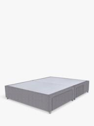 John Lewis Non-Sprung Upholstered Continental 2+2 Drawer Divan Base, Double - thumbnail 1