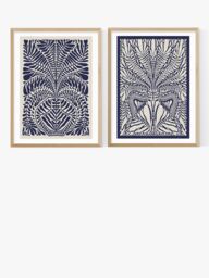 EAST END PRINTS Alisa Galitsyna 'Foliage' Framed Print, Set of 2