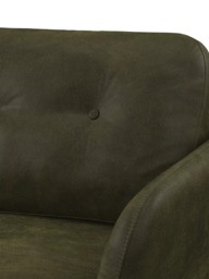 John Lewis Arlo LHF Chaise Leather Sofa, Dark Leg - thumbnail 6