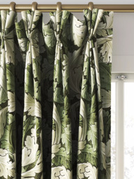 William Morris At Home Acanthus Velvet Made to Measure Curtains or Roman Blind, Nettle - thumbnail 6