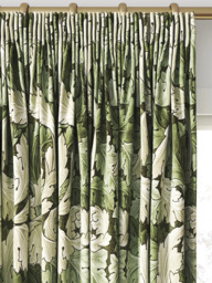 William Morris At Home Acanthus Velvet Made to Measure Curtains or Roman Blind, Nettle - thumbnail 2