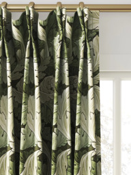 William Morris At Home Acanthus Velvet Made to Measure Curtains or Roman Blind, Nettle - thumbnail 4