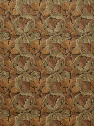 William Morris At Home Acanthus Velvet Made to Measure Curtains or Roman Blind, Nettle - thumbnail 1
