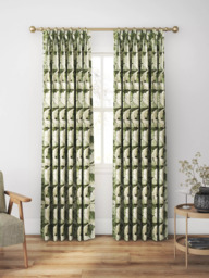 William Morris At Home Acanthus Velvet Made to Measure Curtains or Roman Blind, Nettle - thumbnail 5
