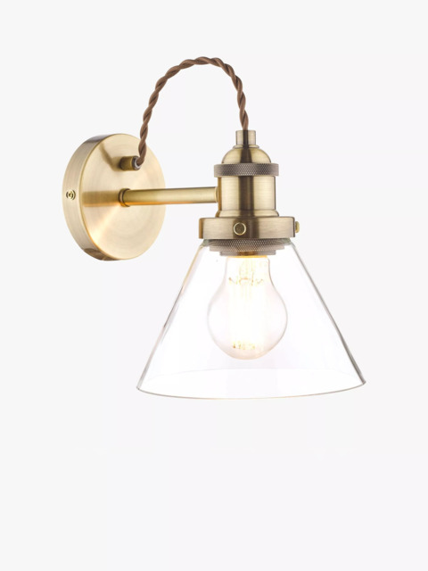 Laura Ashley Isaac Glass Wall Light - image 1