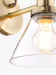 Laura Ashley Isaac Glass Wall Light - thumbnail 3