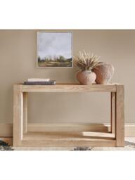 Pottery Barn Rockport Console Table, Pale Sand - thumbnail 2