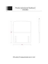 John Lewis Phoebe Full Depth Upholstered Headboard, Double - thumbnail 4