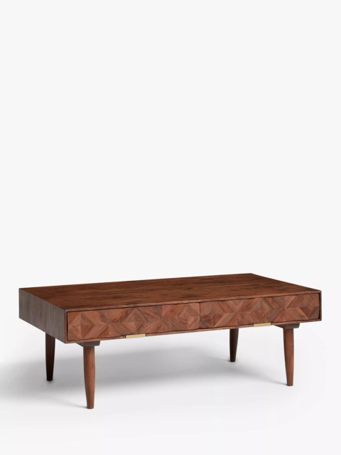 John Lewis + Swoon Franklin Coffee Table, Brown - image 1