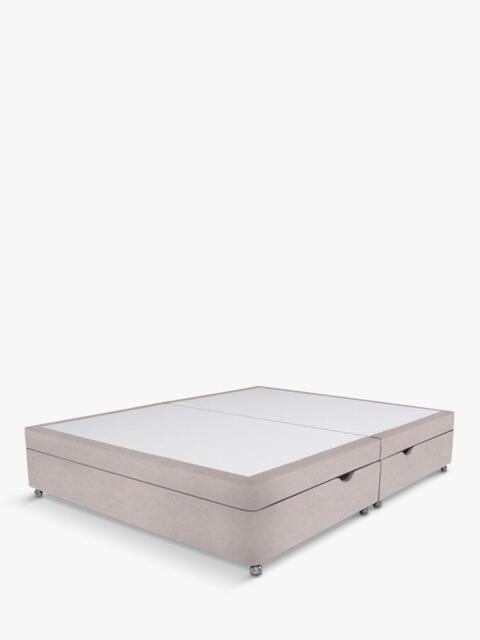 John Lewis Non-Sprung Upholstered Ottoman Storage Divan Base, Double - image 1