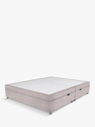 John Lewis Non-Sprung Upholstered Ottoman Storage Divan Base, Double - thumbnail 1