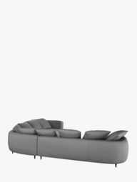 John Lewis Lozenge RHF Corner Sofa - thumbnail 4