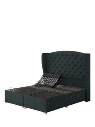 TEMPUR® Suffolk Adjustable Disc Continental 4 Drawer Divan Base, King Size - thumbnail 3