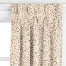 Voyage Cervino Made to Measure Curtains or Roman Blind, Red / Nut - thumbnail 6