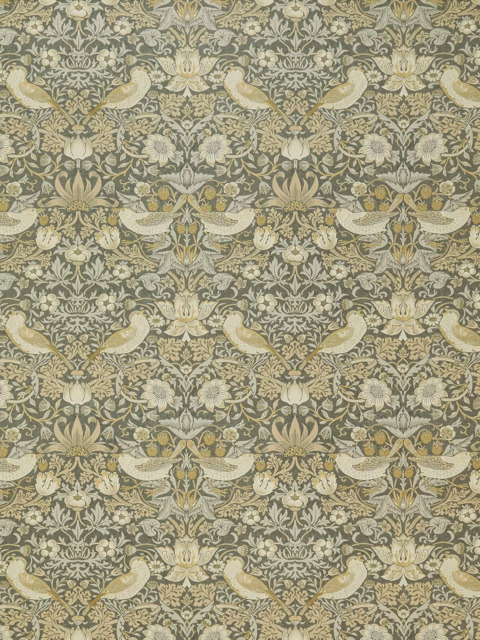 William Morris At Home Sunflower Made to Measure Curtains or Roman Blind, Indigo - image 1