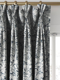 William Morris At Home Sunflower Made to Measure Curtains or Roman Blind, Indigo - thumbnail 6