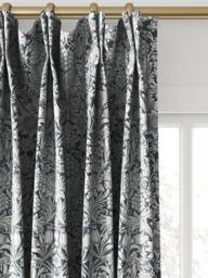William Morris At Home Sunflower Made to Measure Curtains or Roman Blind, Indigo - thumbnail 4