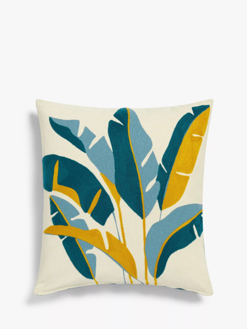 John Lewis Banana Leaves Cushion - image 1