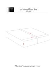 John Lewis Non-Sprung Upholstered Divan Base, King Size - thumbnail 3