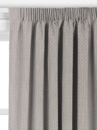 John Lewis Diamond Weave Made to Measure Curtains or Roman Blind, Grey - thumbnail 2