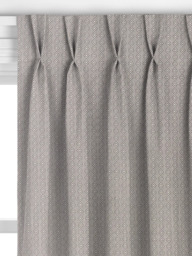 John Lewis Diamond Weave Made to Measure Curtains or Roman Blind, Grey - thumbnail 4