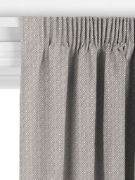John Lewis Diamond Weave Made to Measure Curtains or Roman Blind, Grey - thumbnail 3