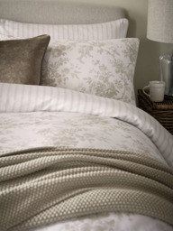 Laura Ashley Walled Garden Duvet Cover Set, Dove Grey - thumbnail 2