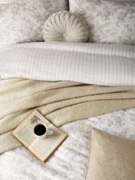 Laura Ashley Walled Garden Duvet Cover Set, Dove Grey - thumbnail 3