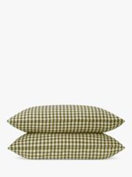 Piglet in Bed Gingham Linen Blend Bedding - thumbnail 5