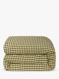 Piglet in Bed Gingham Linen Blend Bedding - thumbnail 4
