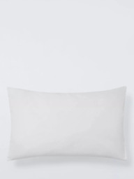 John Lewis Toddler Soft Touch Washable Duvet & Pillow Set, 4 Tog, White, Cotbed - thumbnail 3