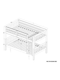 John Lewis Wilton Bunk Bed - thumbnail 5
