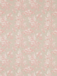Sanderson Sorilla Damask Made to Measure Curtains or Roman Blind, Pink/Linen