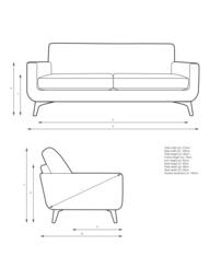 John Lewis Barbican Grand 4 Seater Sofa, Light Leg - thumbnail 2