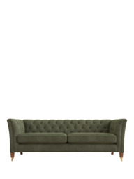 Laura Ashley Chatsworth Grand 4 Seater Sofa, Teak Leg - thumbnail 3