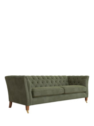 Laura Ashley Chatsworth Grand 4 Seater Sofa, Teak Leg