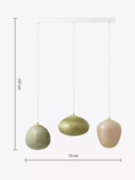 MADE Adrienne Diner Pendant Light, Green - thumbnail 5