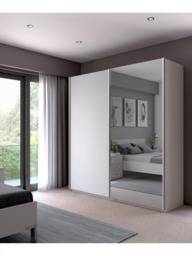 John Lewis Elstra 200cm Wardrobe Mirrored Sliding Door - thumbnail 3